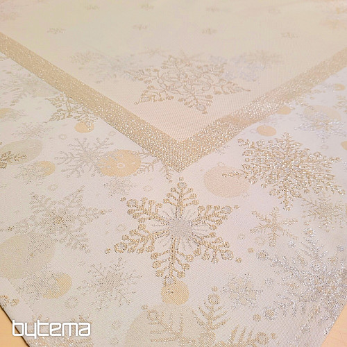 Nappes et foulards de Noël ARGENT NOËL Argent NATUREL