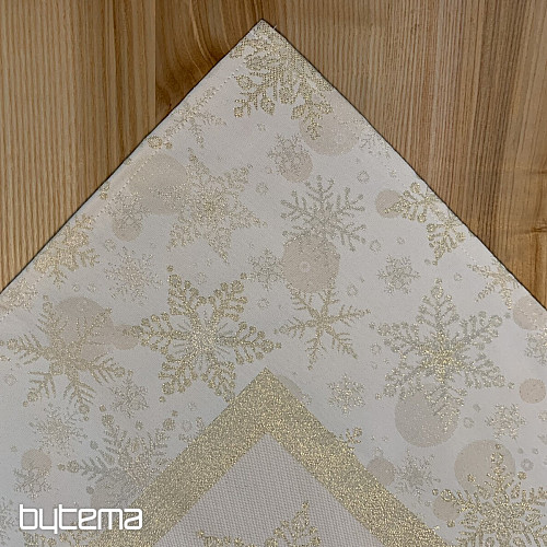 Nappes et foulards de Noël NOËL DORÉ
