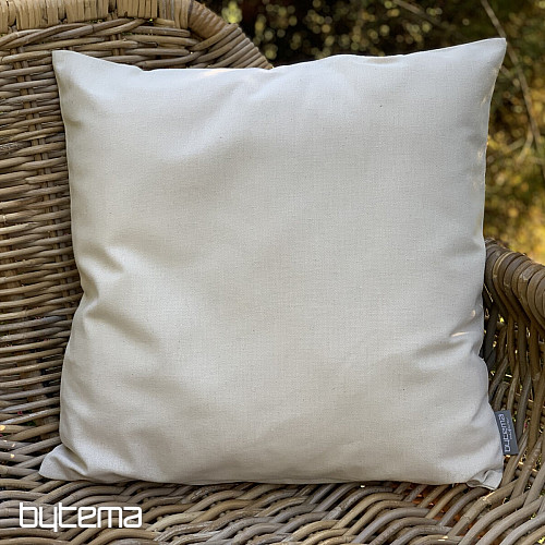 Housse de coussin déco PASTEL marron clair