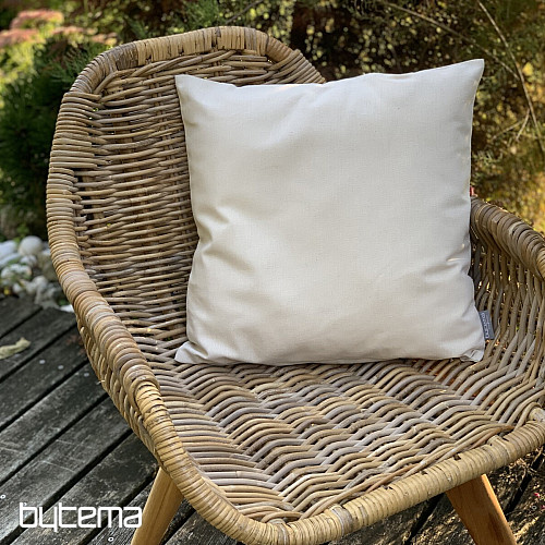 Housse de coussin déco PASTEL marron clair