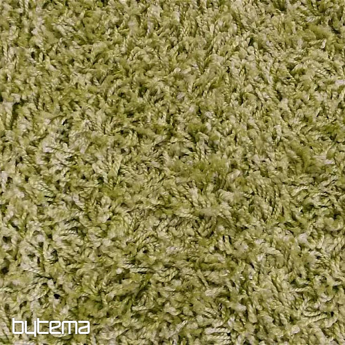 Tapis en pièces SHAGGY EXTRA vert