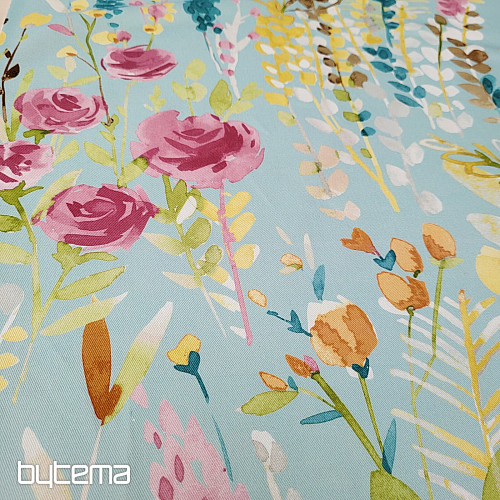 Tissu déco FLEURS SAUVAGES