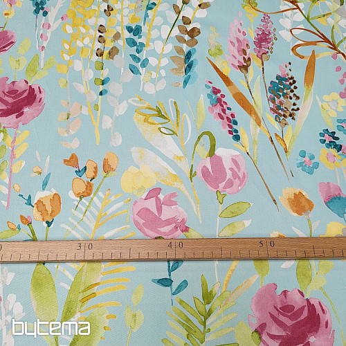 Tissu déco FLEURS SAUVAGES