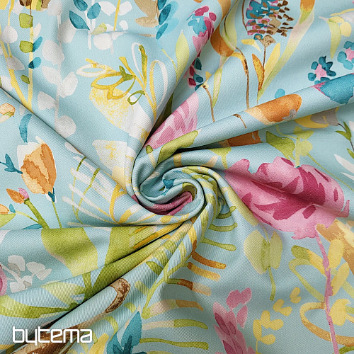 Tissu déco FLEURS SAUVAGES
