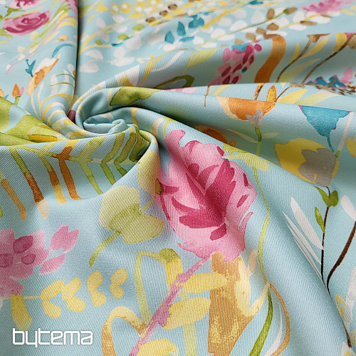 Tissu déco FLEURS SAUVAGES