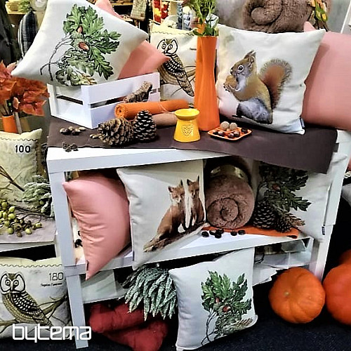 Taie d&#39;oreiller décorative POST STAMP BIRDS