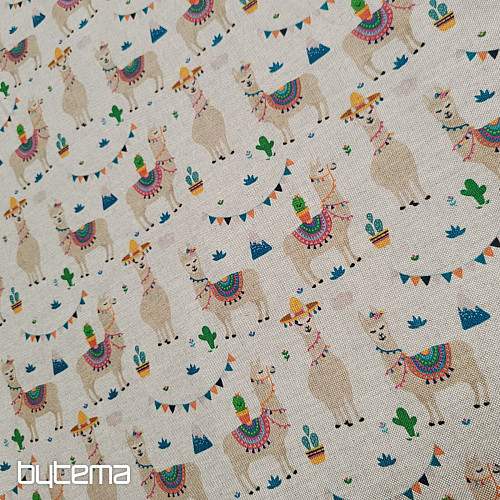 Tissu décoratif coupé LAMY