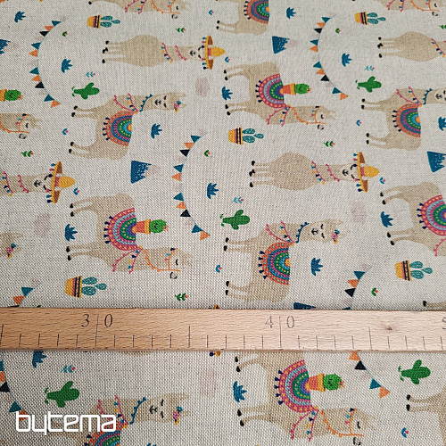 Tissu décoratif coupé LAMY