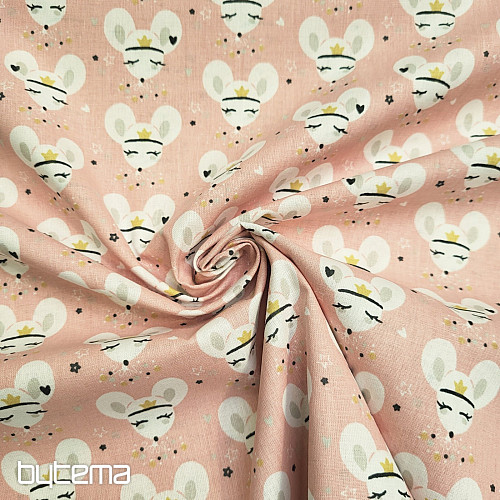 Tissu en coton MICE