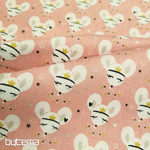 Tissu en coton MICE