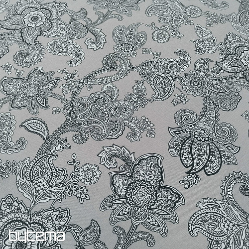 Tissu déco MASALA gris