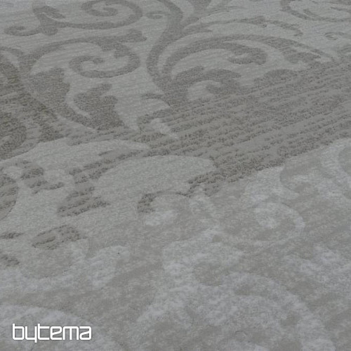 tapis pièce moderne FONTANA vert et blanc