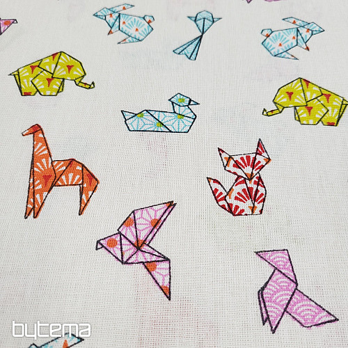 Tissu décoratif ORIGAMI