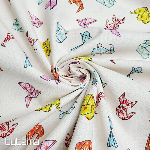 Tissu décoratif ORIGAMI