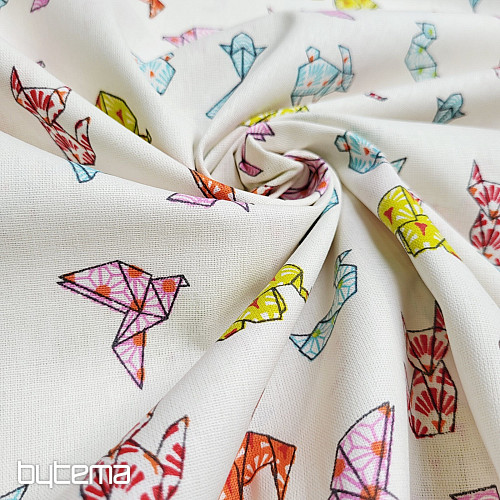 Tissu décoratif ORIGAMI