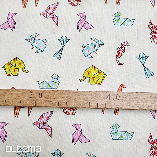 Tissu décoratif ORIGAMI