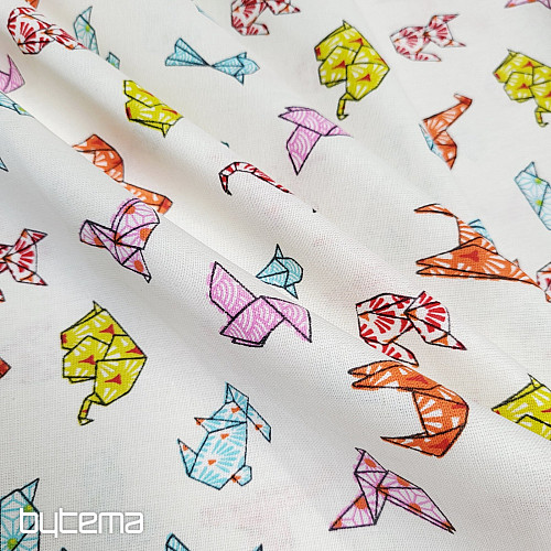 Tissu décoratif ORIGAMI