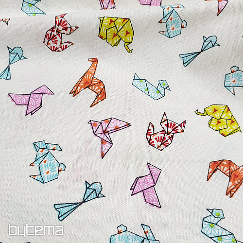 Tissu décoratif ORIGAMI