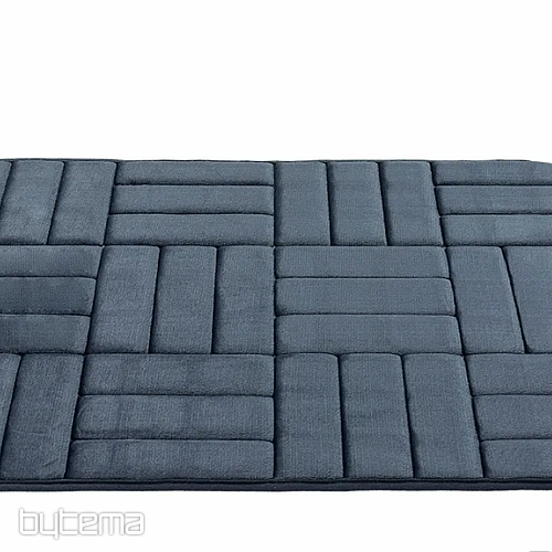 Tapis de salle de bain 667 gris foncé
