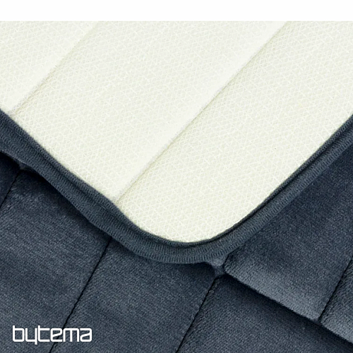 Tapis de salle de bain 667 gris foncé
