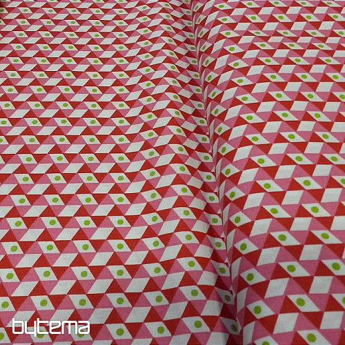 Tissu coton NOHO rouge