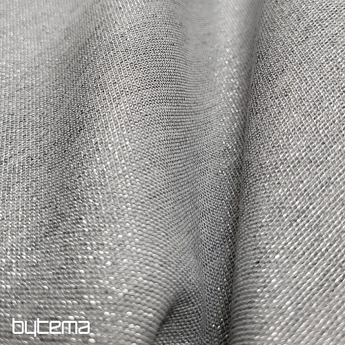 Tissu décoratif FLASH GRIS ARGENT