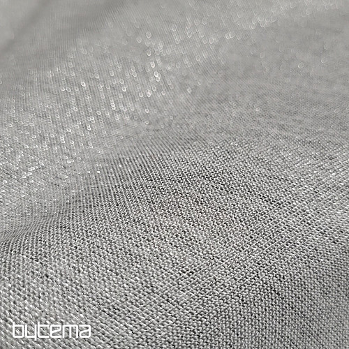 Tissu décoratif FLASH GRIS ARGENT