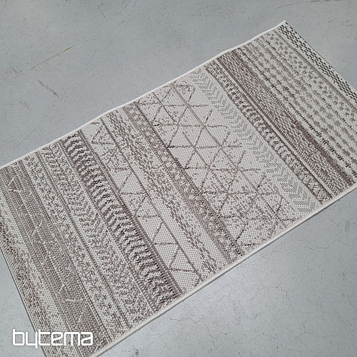 Tapis d'extérieur STAR marron clair