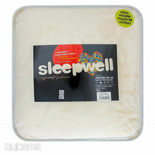 Drap en micro flanelle SLEEP WELL MOON GLITTER