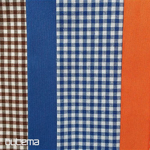 Tissu décoratif uni couleur LISO 404 bleu