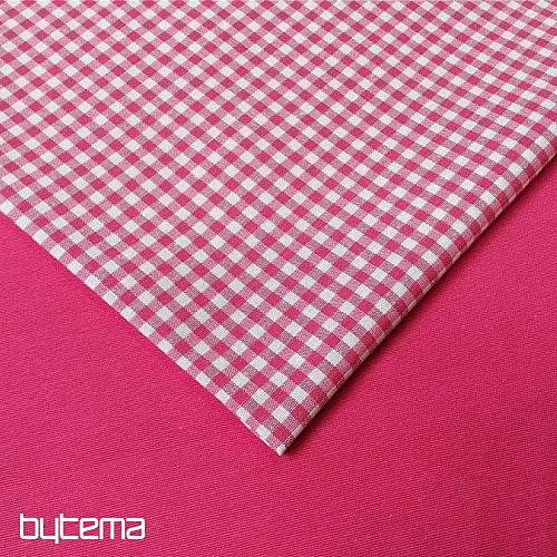 Tissu déco uni couleur LISO 306 rose