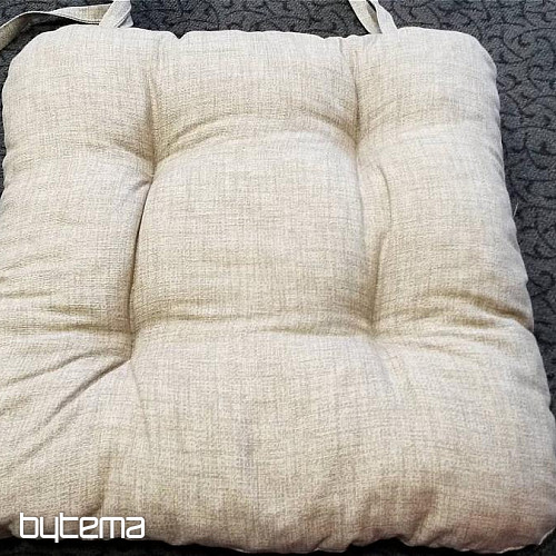 Chaise assise EDGAR gris-beige 104