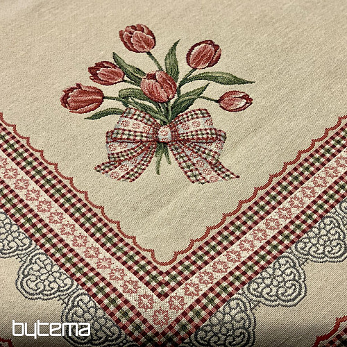 Nappes et foulards Gobelin TULIPANS