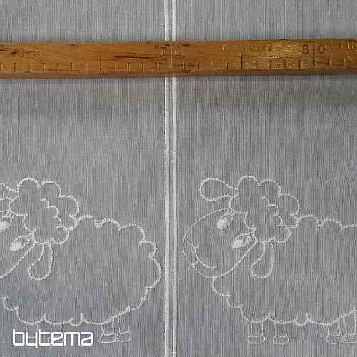 Rideau vitrail Mouton