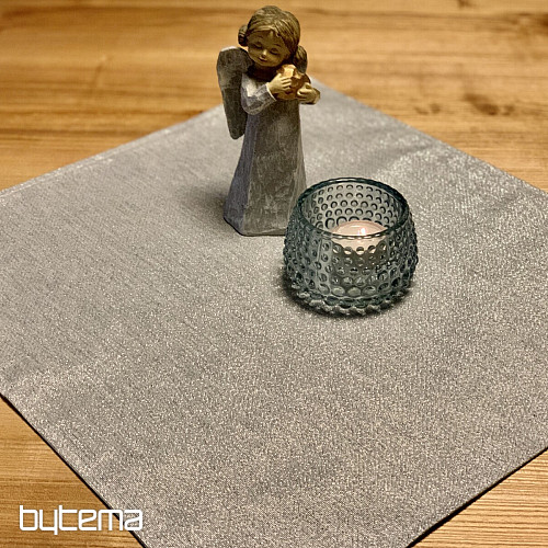 Décor de table de Noël FLASH argent