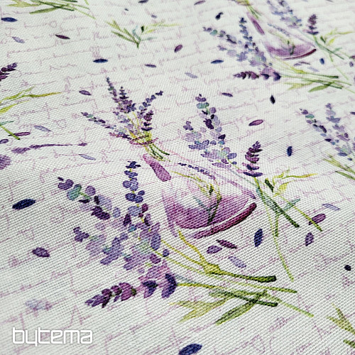 Tissu décoratif FRAGANCE LAVANDE 301