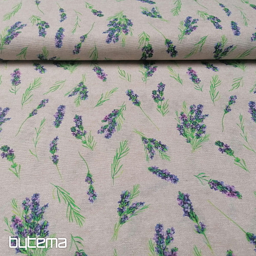 Tissu décoratif LAVANDE DIOIS 101