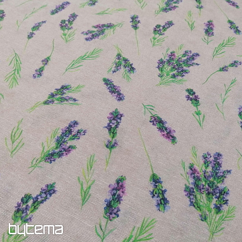 Tissu décoratif LAVANDE DIOIS 101
