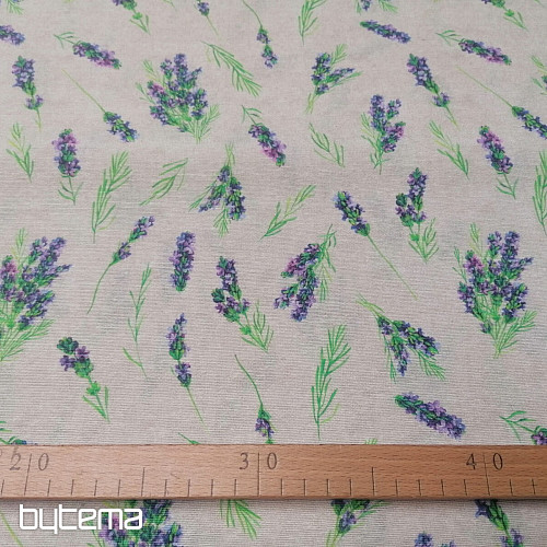 Tissu décoratif LAVANDE DIOIS 101
