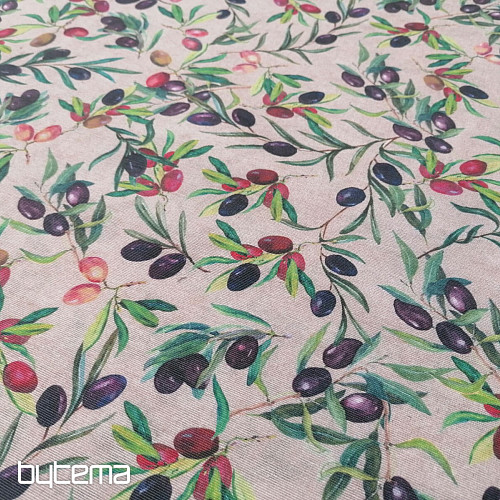 Tissu décoratif VERCORS OLIVE