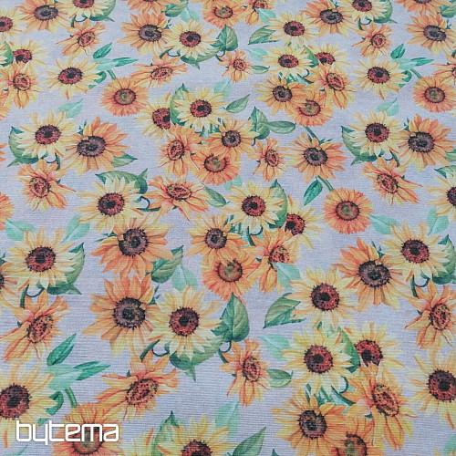 Tissu décoratif TOURNESOL ROSANS