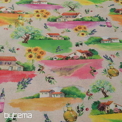Tissu décoratif DROME PROVENCALE 101