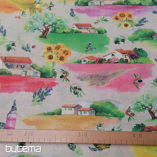 Tissu décoratif DROME PROVENCALE 101