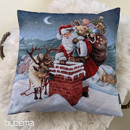 Couverture tapisserie de Noël PÈRE NOËL 1