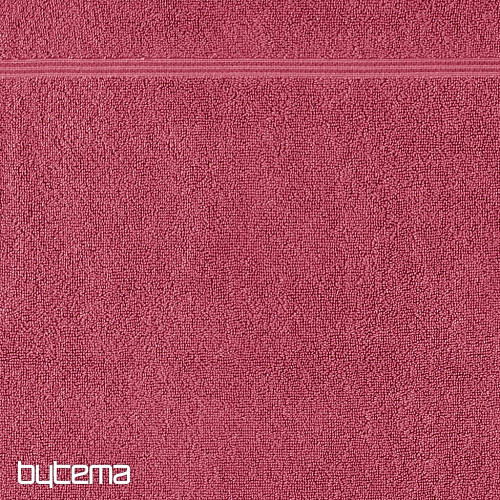 Serviette et drap de bain de luxe MANHATTAN GOLD 221 rouge