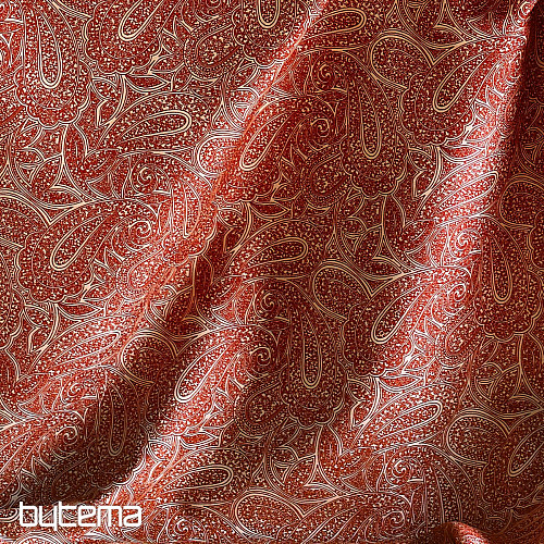 IRISETTE satin de coton de luxe Vérone 8357-60 rouge