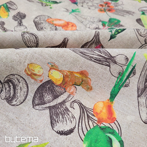 Tissu décoratif LÉGUMES