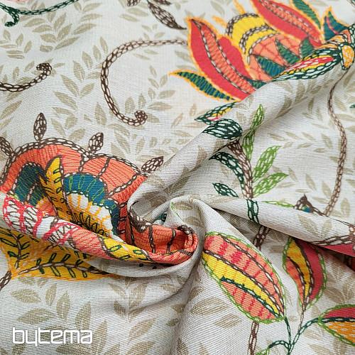 Tissu déco DORKA rose