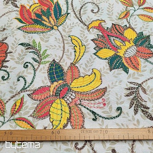 Tissu déco DORKA rose