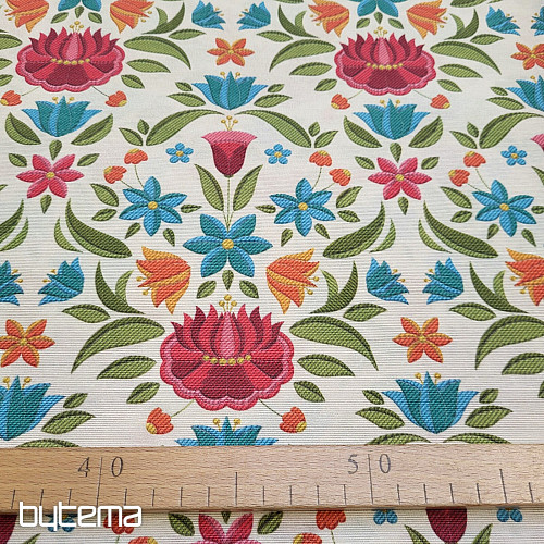 Tissu déco MARIE beige